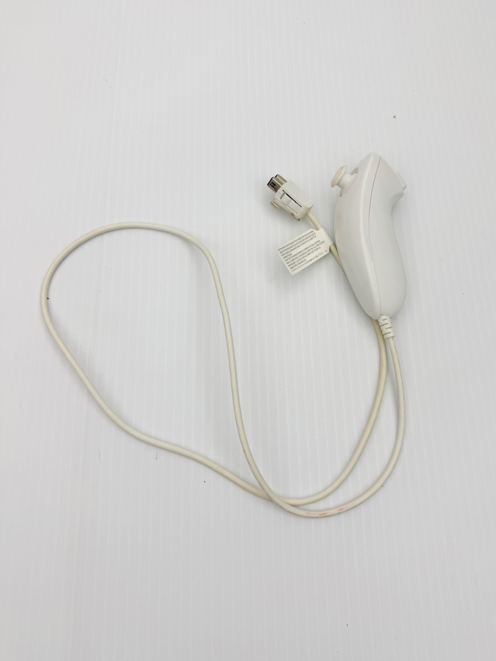 Genuine OEM Nintendo Wii White Nunchuck Nunchuk Video Game Controller Attachment